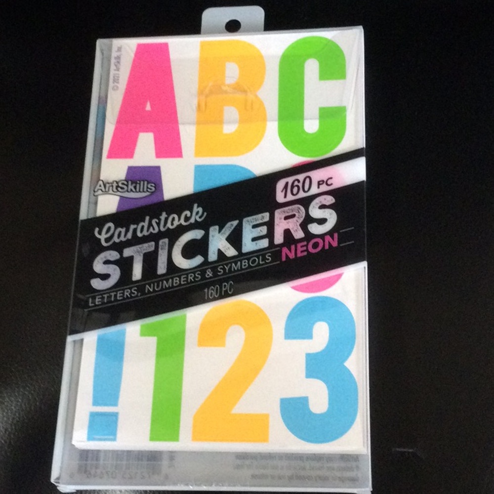 New 160 pc Cardstock Stickers